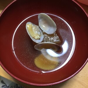 あさりのお吸い物★お祝いに